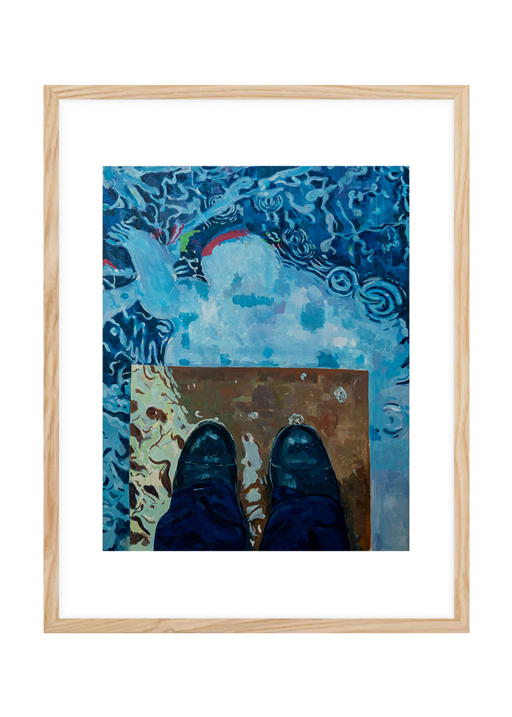 I Looked Down Fine Art Print
