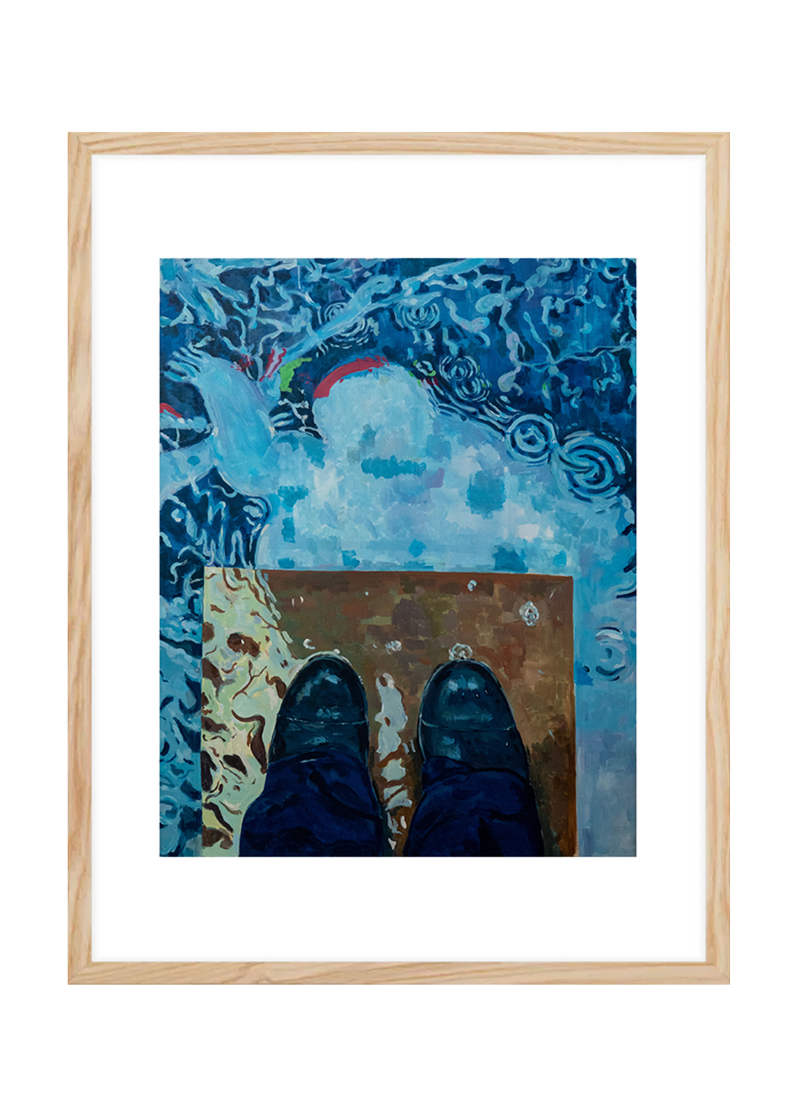 I Looked Down Fine Art Print