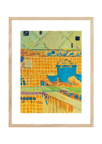 The Tiles Weren't Yellow Fine Art Print